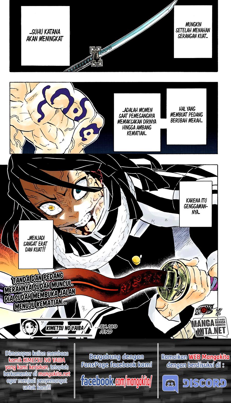 Kimetsu no Yaiba chapter 189